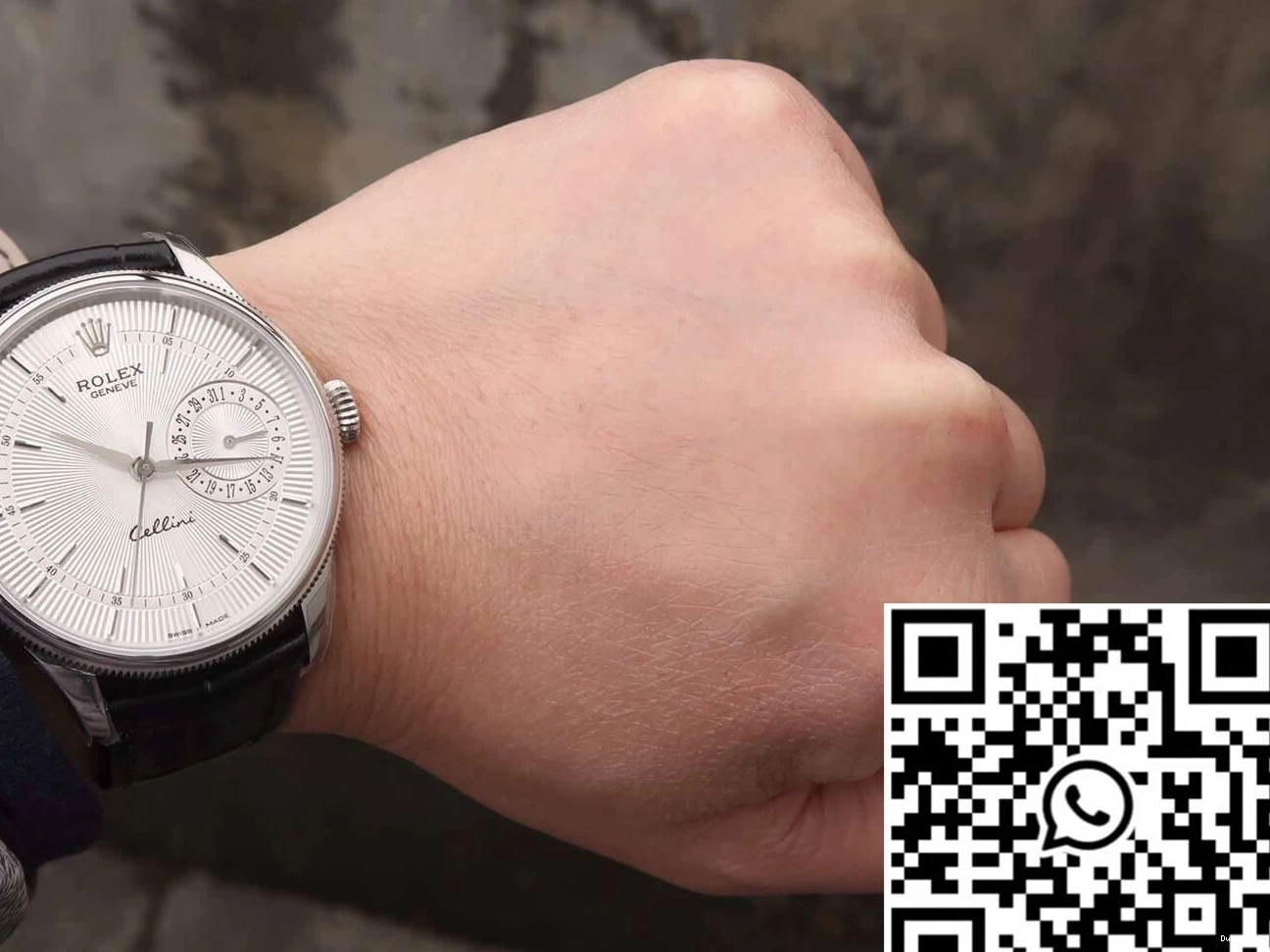 Dial Factory White Rolex MKS Celini Date M50519-0006 0415